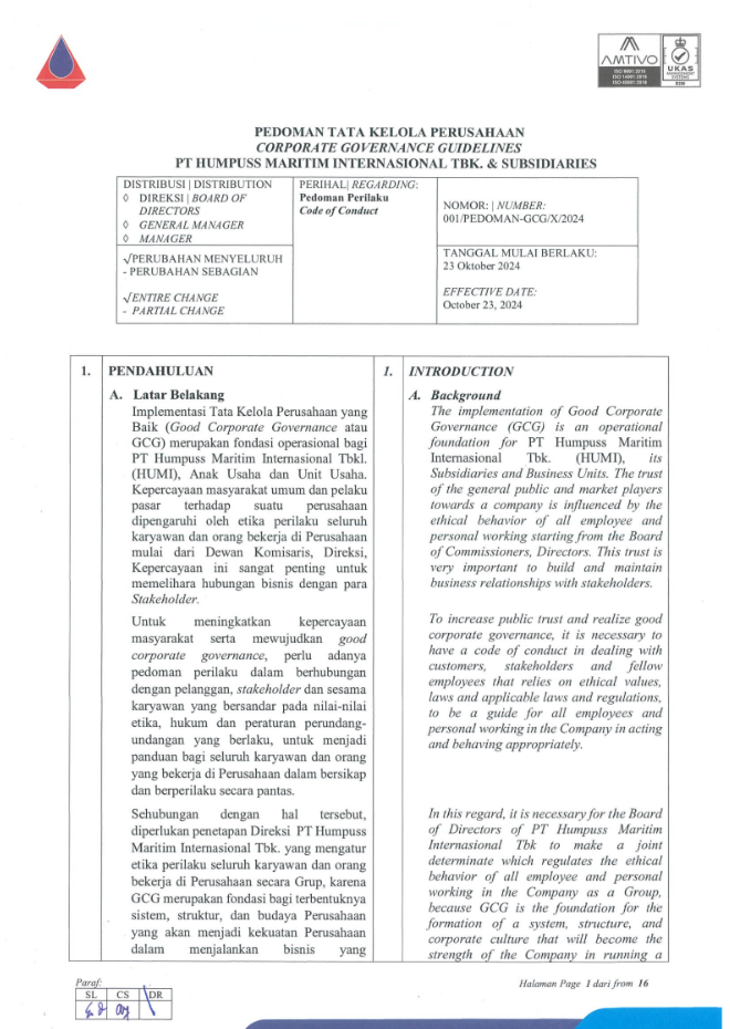 Cover Pedoman GCG
